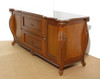 Large Chippendale Credenza w/ Filing Cabinets