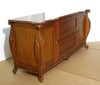 Large Chippendale Credenza w/ Filing Cabinets