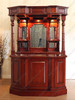 5ft Cherry Traditional Home Canopy Pub Bar