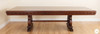 10ft Gothic Double Pedestal Dining Table