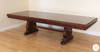 10ft Gothic Double Pedestal Dining Table