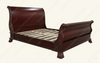 Cherry French Empire Sleigh Bed (E. King)