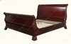Cherry French Empire Sleigh Bed (E. King)