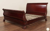 Cherry French Empire Sleigh Bed (E. King)