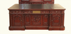 7ft Dark Mahogany President's Resolute Office Desk