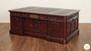 7ft Dark Cherry Resolute Office Desk