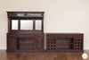 7ft Victorian Mahogany Home Pub Bar