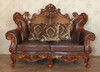 Normandy Genuine leather Loveseat