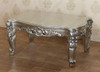 Silver Leaf Rococo Occasional Coffee Table