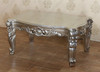 Silver Leaf Rococo Occasional Coffee Table