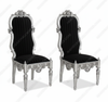 Pair 2 Mahogany Noblesse Dining Chairs