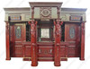15.5ft Ornately Carved Gothic Mansion Pub Bar