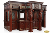 15.5ft Ornate Carved Statues Pub Bar