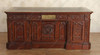 74" Mahogany Presidential Resolute Desk (34H x 74W x 32D inches)