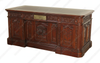 74" Mahogany Presidential Resolute Desk (34H x 74W x 32D inches)