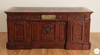 6ft Mahogany Presidential Resolute Desk (34H x 74W x 32D inches)