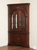 Large Walnut Corner Cabinet