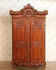 Custom Mahogany French Wedding Bedroom Cabinet