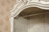 Custom Mahogany French Bedroom Cabinet with Mirror