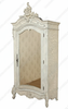 Custom Mahogany French Bedroom Cabinet with Mirror