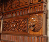 Renaissance Revival Hand-Carved Canopy Bed