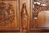 Renaissance Revival Hand-Carved Canopy Bed