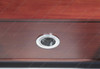 10.5Ft Cherry 20-Tier Open Wall Bookcase