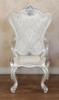 7pc Antique Pearl White Dining Set