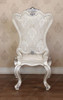 7pc Antique Pearl White Dining Set