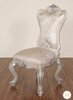 7pc Antique Pearl White Dining Set