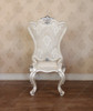 Pair of 2 Antique Pearl White Dining Side Chairs