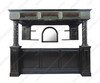 11ft Custom Mahogany Canopy Pub Bar