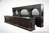 20ft Dark Mahogany Brunswick Saloon Pub Bar Set