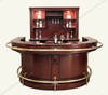 Regal Cherry U-Shape Horseshoe Pub Bar Set