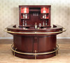 7.5ft Regal Cherry U-Shape Horseshoe Bar
