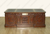 7ft Walnut President's Oval Office Resolute Desk Replica