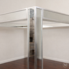 Mirrored Four Poster Canopy Bed