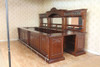 16ft Custom Solid Mahogany Complete Saloon Pub Bar Set
