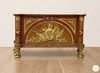 French Empire Bathroom Vanity w/ Marble Top