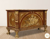 French Empire Bathroom Vanity w/ Marble Top