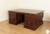 6ft Mahogany Gothic Lion Desk