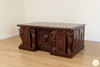 6ft Mahogany Gothic Lion Desk