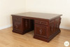 6ft Mahogany Gothic Lion Desk