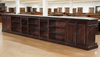 20ft Solid Mahogany Saloon Bar Front