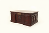 6ft Dark Mahogany Presidential Resolute Executive Office Desk