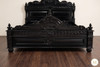 Black Gothic Gargoyle Bed w/ Satin Finish
