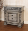 Grey Gothic Nightstands Pair (2)