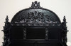Majestic Black Gothic Ornate Heavily Carved Bed