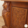 10ft Light Mahogany Gothic Canopy Pub Bar