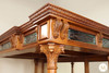 10ft Light Mahogany Gothic Canopy Pub Bar